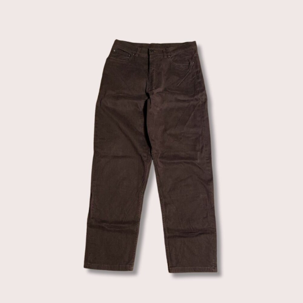(relativity) Brown Straight-Leg Jeans